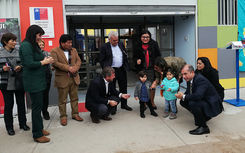 Inauguran nuevo jardín infantil en el sector de La Pampa para 96 párvulos