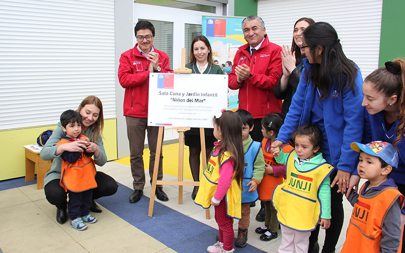 Inauguran nuevo jardín infantil en San Pedro de la Paz