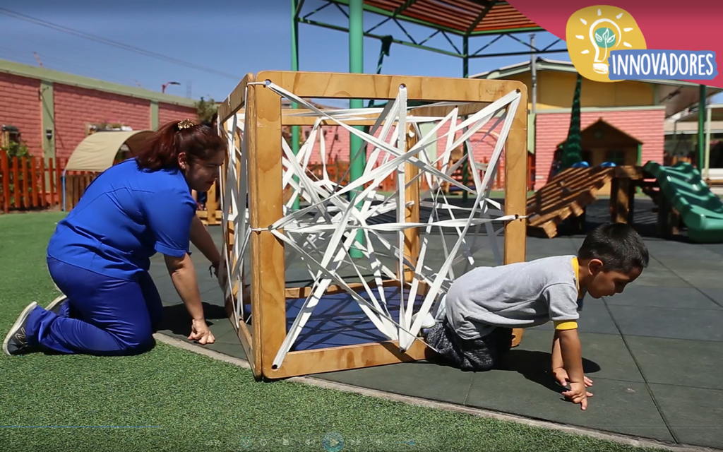 JUNJInnova: El mobiliario sustentable del Jardín Infantil “Capullito“