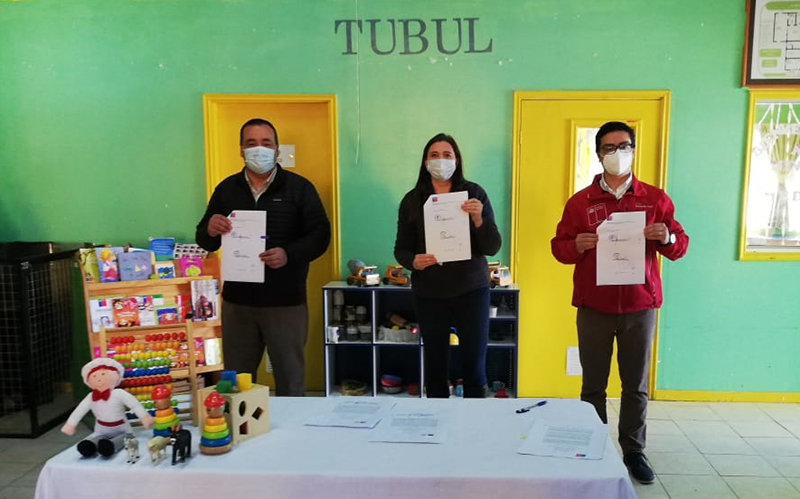 Junji Biobío avanza en mejora de infraestructura para Jardines infantiles VTF de Arauco
