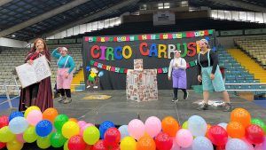 Con una fiesta circense la JUNJI Los Ríos celebró sus 54 años de historia