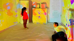 Experiencias artísticas inmersivas multisensoriales. Centro Educativo Cultural de la Infancia (CECI) Ñady Pichidamas. Puyehue, Región de Los Lagos