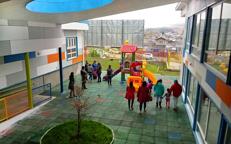 JUNJI inaugura en Coyhaique el segundo jardín infantil más grande de Chile