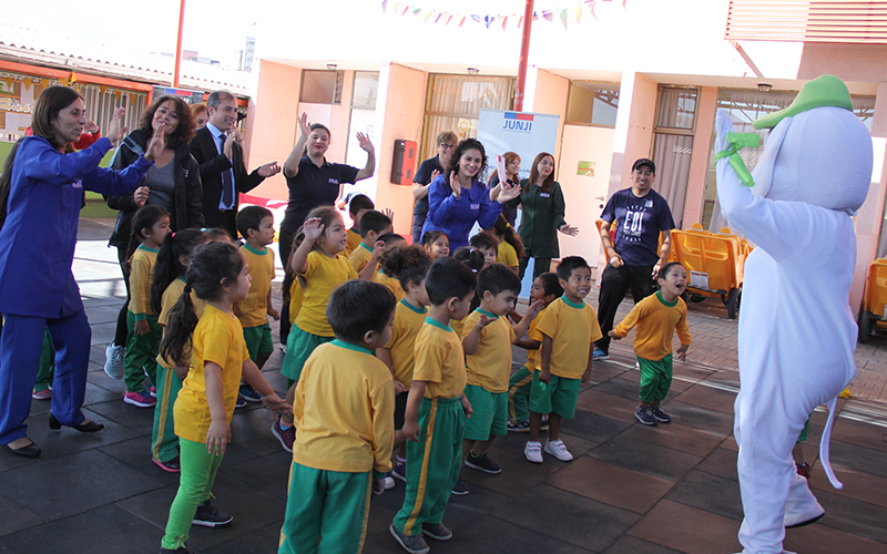 Párvulos celebraron el Día del Deporte en Iquique