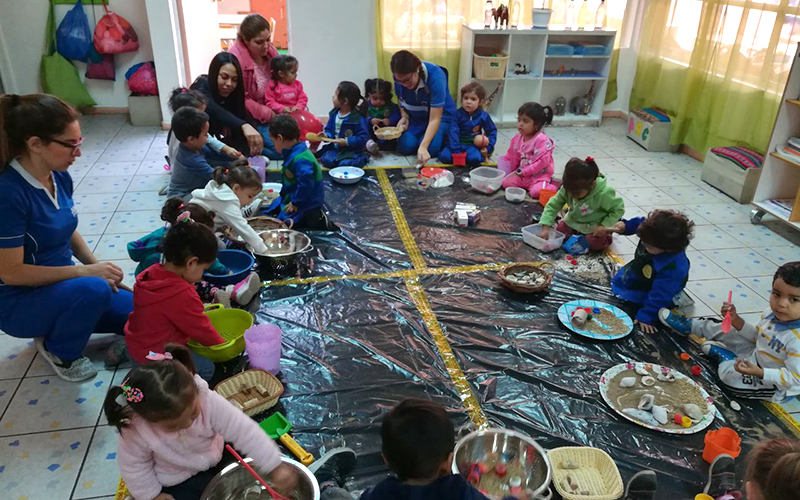 Niños y niñas del Jardín Infantil “Rayito de Sol” son protagonistas de sus aprendizajes