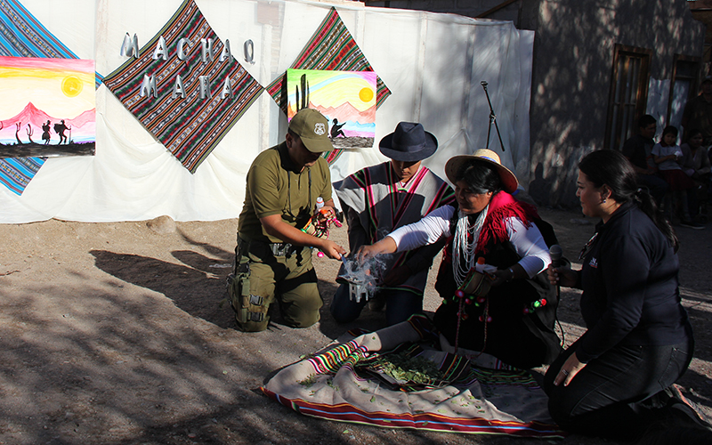 Párvulos conmemoraron el Machaq Mara en Quebrada de Tarapacá