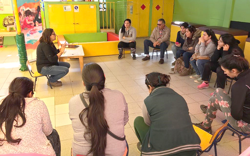 Comunidad del Jardín Infantil “Rayito de paz” conoce lineamientos de proyecto de participación ciudadana
