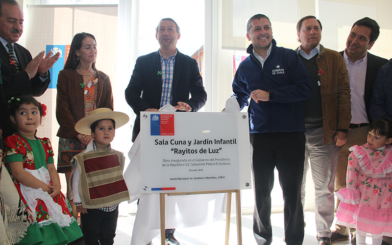 Autoridades inauguran nuevo Jardín Infantil “Rayitos de Luz” en Machalí