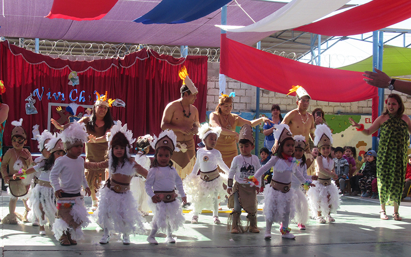 Mitos y leyendas presentes en festejos dieciocheros del Jardín Infantil “Tamarugo”