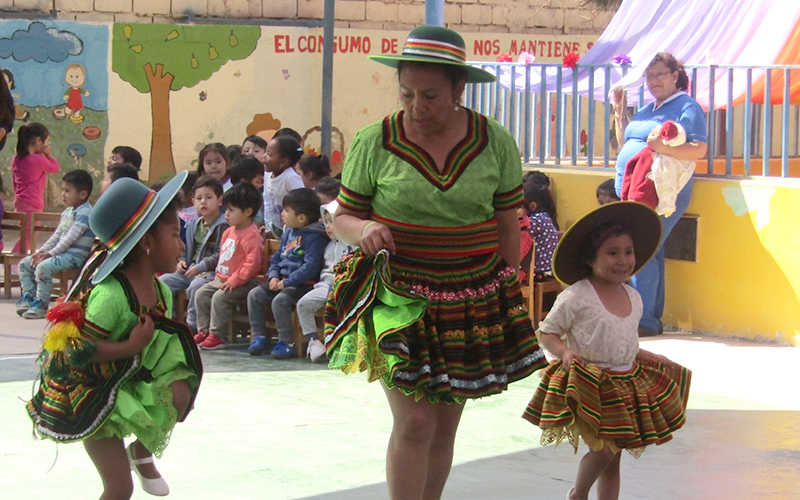 Comunidad educativa del Jardín “Tamarugo” conmemora el Día de la Música Chilena