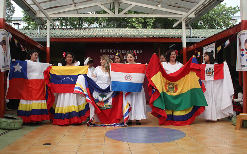 IV Encuentro Multicultural reunió las tradiciones de ocho países en el Jardín “Pulgarcito”