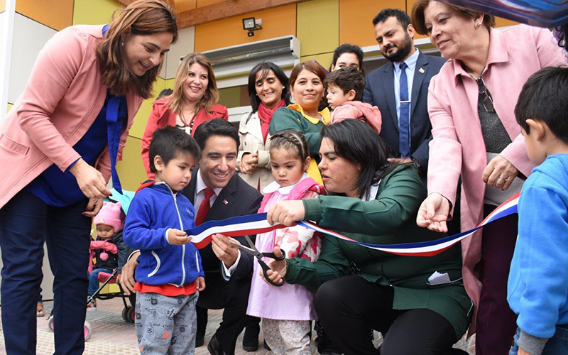 Inauguran Jardín “Mi Primera Estación” que atenderá a 144 niños y niñas de Caldera