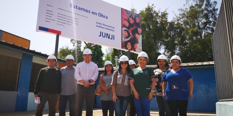 Junji ejecuta obras de mejoramiento en jardines infantiles históricos de Talca