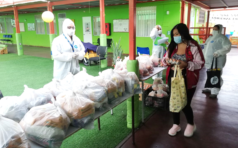La Junji Tarapacá entregó canastas de alimentos en jardines infantiles