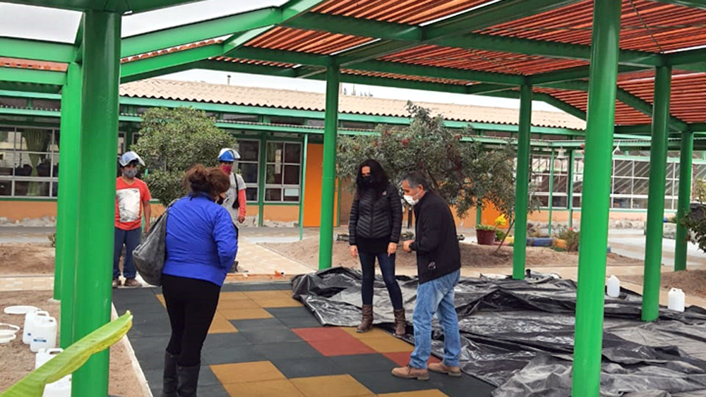Ejecutan obras en nueve jardines infantiles de Arica