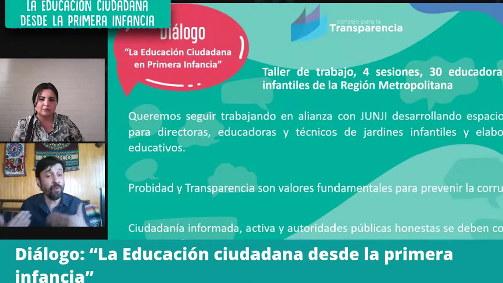 Junji Metropolitana y Consejo para la Transparencia realizan inédito diálogo sobre educación ciudadana