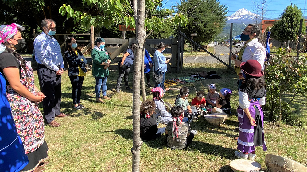 Vicepresidenta ejecutiva de Junji visita jardines infantiles del sector cordillerano de La Araucanía
