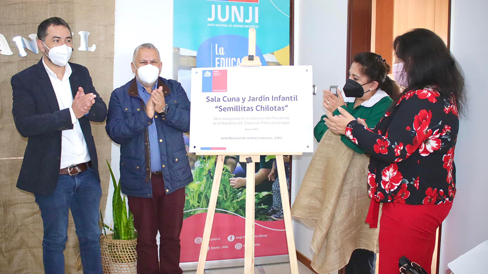 La Junji Los Lagos inauguró nuevo Jardín Infantil “Semillita chilote”
