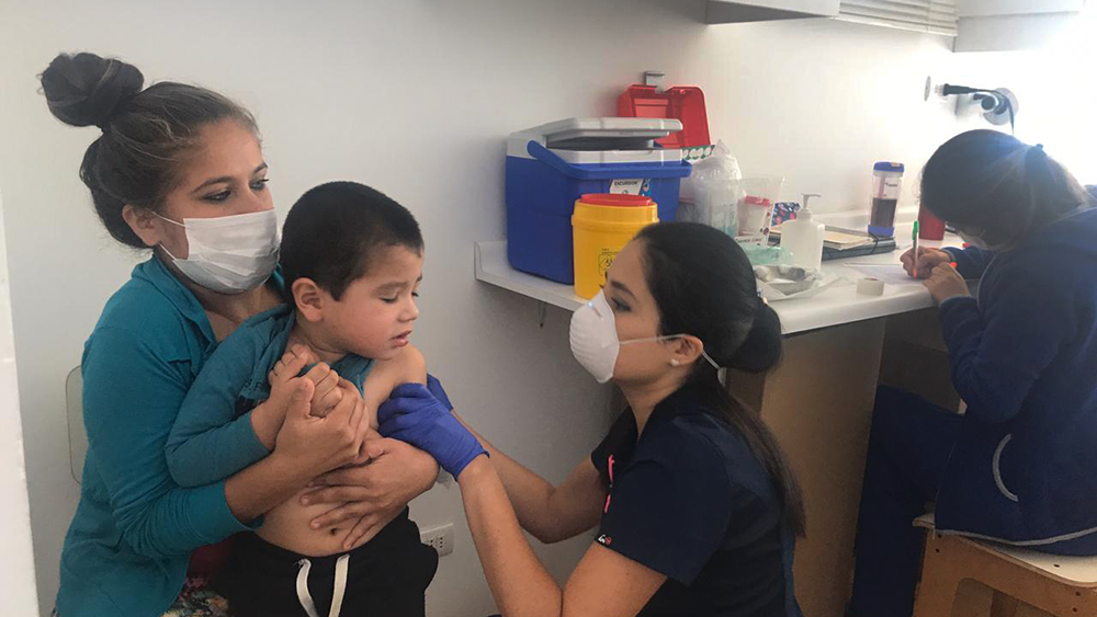 Incentivan vacunación contra la influenza en niños y niñas mayores de 6 meses