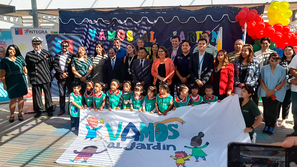 Autoridades, familias y comunidades educativas de Tarapacá adhieren a la campaña “Vamos al jardín”